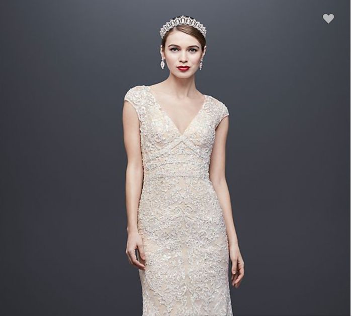front of dress