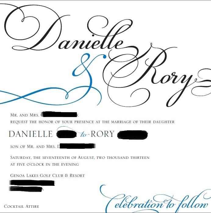Just ordered my invitations! (It's getting real..) Share photos of your invitations!