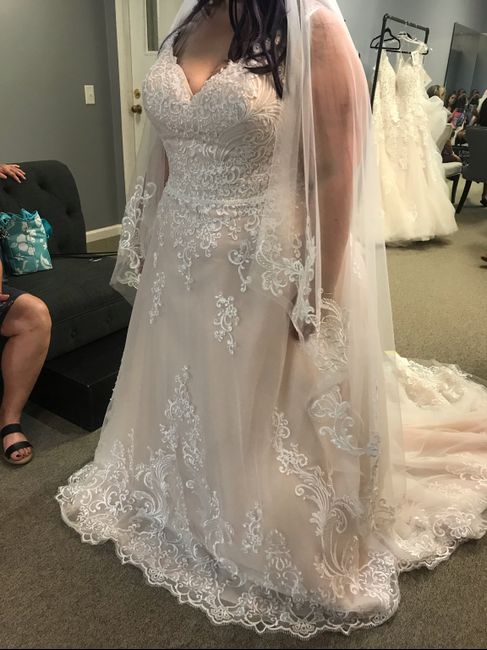 i love my dress but I’m nervous it’s not bridal enough - 2