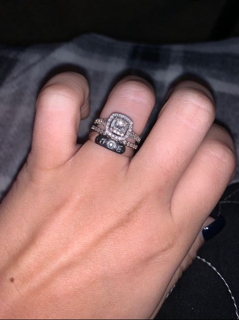 Stacking rings before the wedding? 4