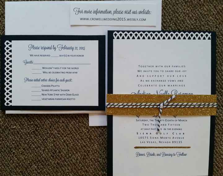 DIY Invitations- would/did you do?