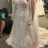 i love my dress but I’m nervous it’s not bridal enough - 2