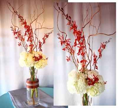 What are you doing for centerpieces?