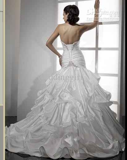 Chinese Knockoff - My actual DH Gate Trash the Dress Dress vs. what's advertised