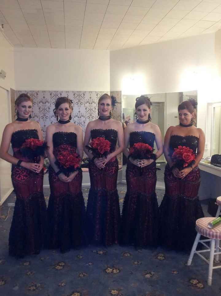 Hair and Makeup for the bridal party