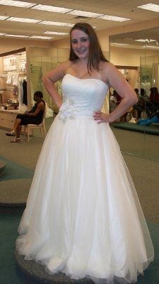 Dress shopping adventure