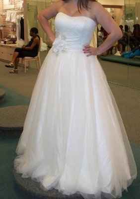 Calling all David's Bridal Brides... Let's see all the dresses and see who's dress twins! :D