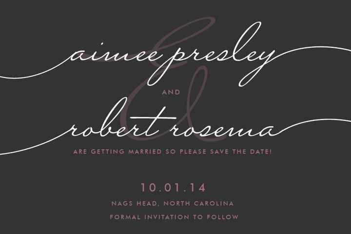 Just got my save the dates! woohooooo let me see yours!!