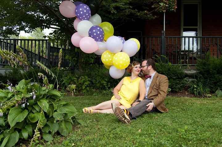 Our *Sneak Peek* Photo from our "UP" inspired Engagement Photo Shoot