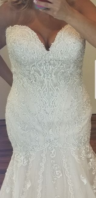 i made a wedding dress mistake... - 1