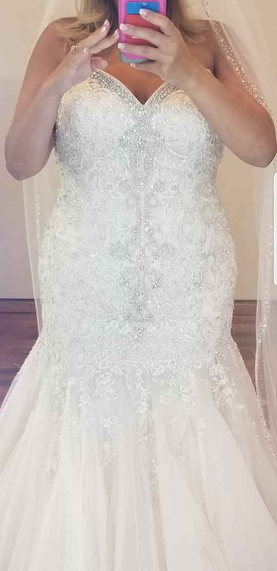 i made a wedding dress mistake... - 2