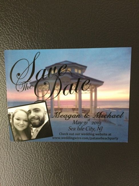 Yay save the dates - 1