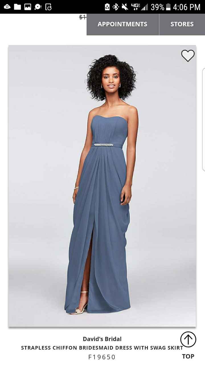 Picked my bridesmaids and maid of honors dresses tonight! - 1