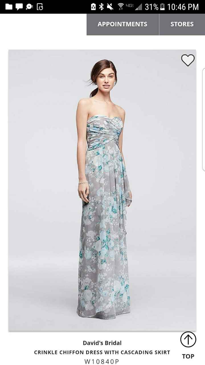 Picked my bridesmaids and maid of honors dresses tonight! - 2