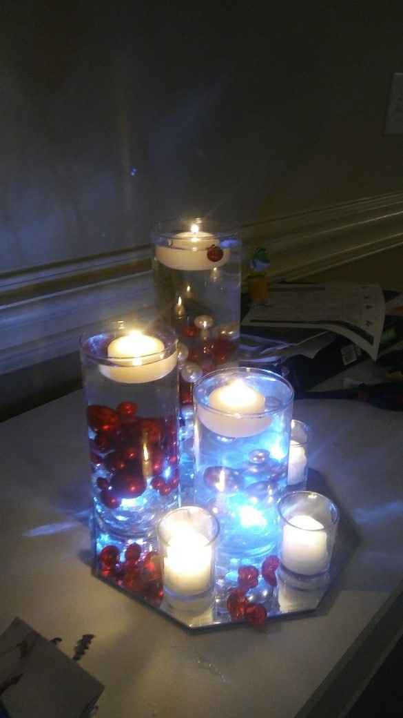 Omg I NEVER thought a centerpiece would make me tear up.