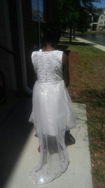 Excited y'all.....look at my 10 year olds dress