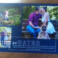 How many pictures did you use on your Save the Dates? - 2