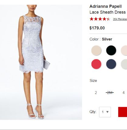 Bridal Shower and Rehearsal Dinner Dress Color 2