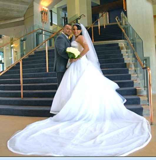 wedding gown