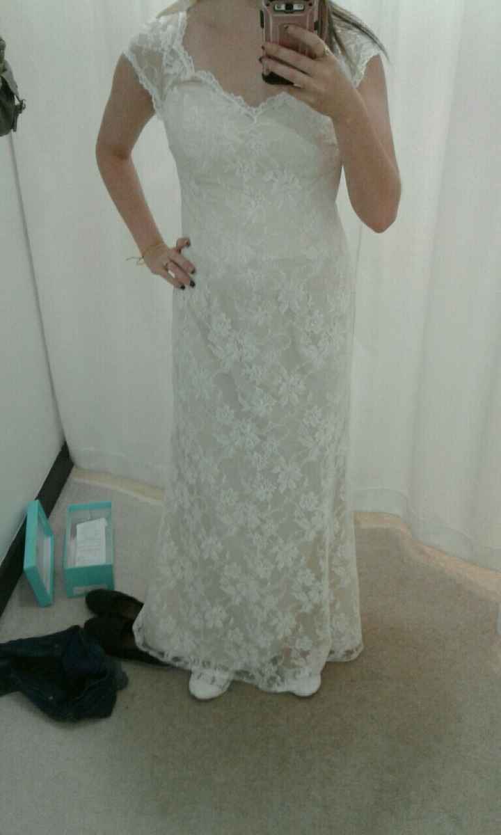 Got my dress back!!!!