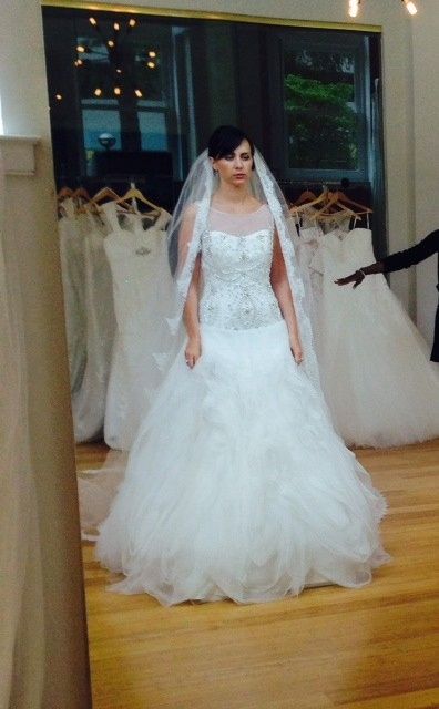 Help decide between 2 gowns, please!