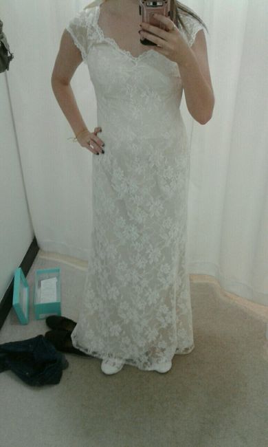 Got my dress back!!!!
