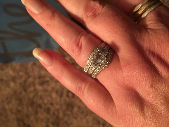 Show me the wedding bands....