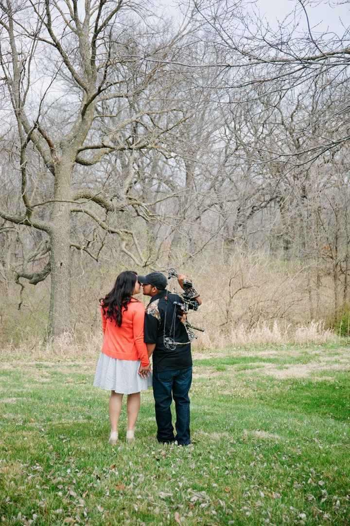 What color goes with hunting camo? Yes, this is a serious question