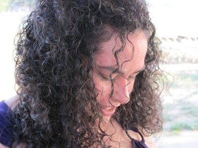 Need hair help ...any body with naturally curly shoulder-length hair?