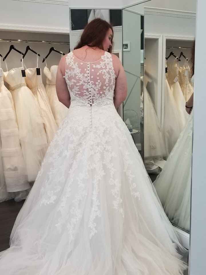 What’s your favorite detail of your dress? - 1