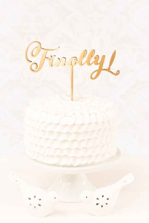 Let's see some cake toppers!