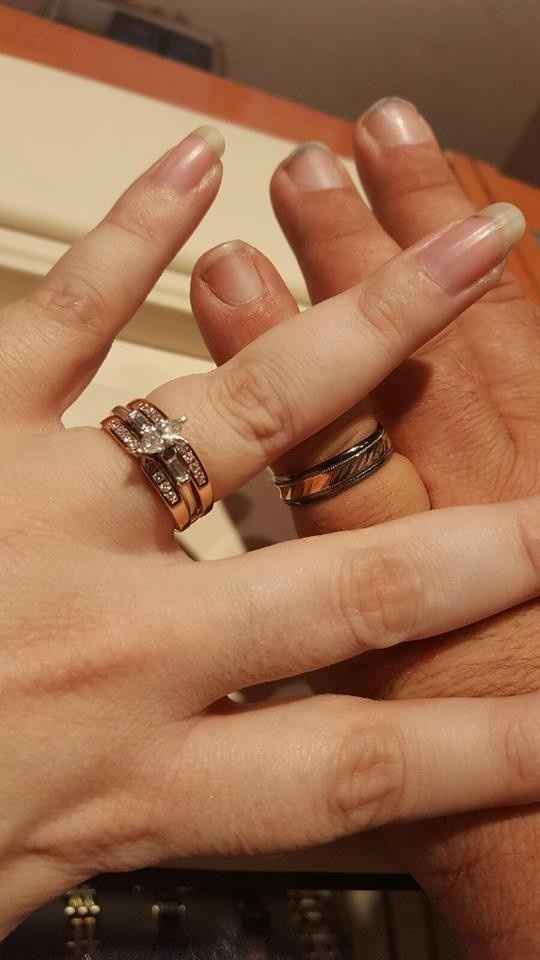 Picked out my wedding band today!! Pics