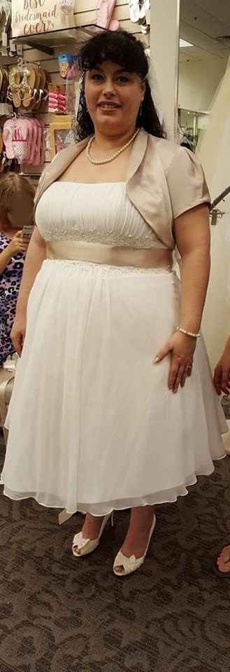 Let me see what you're wearing on your wedding day