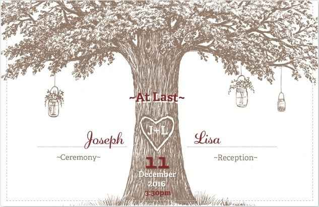 What do your wedding invitations look like?