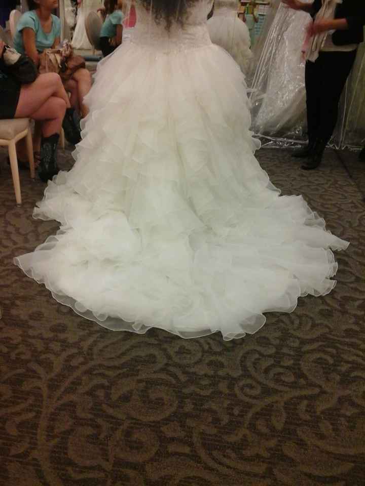 did u show your partner pics of the rejected dresses? (update: show us your rejects!)