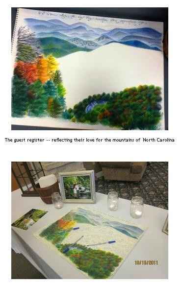 GREAT guest register idea!!