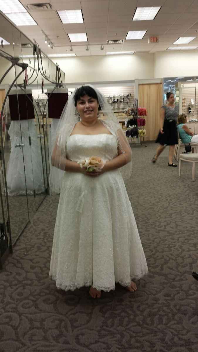 Wanna make sure I got the right dress..... (all these posts about regret are making me have 2nd thou