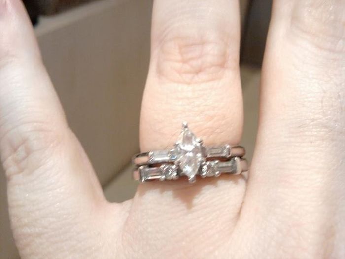 Who else has a marquise cut e-ring?