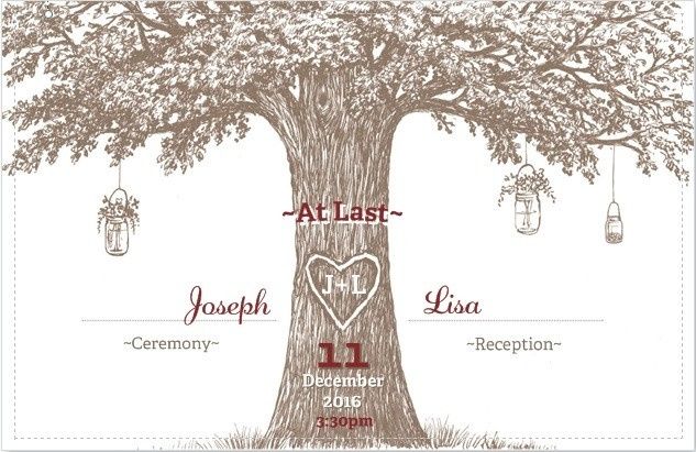 What do your wedding invitations look like?