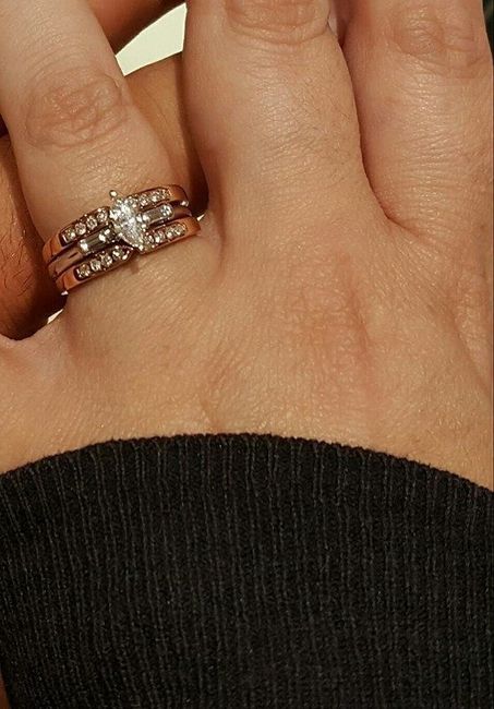 How do you or plan to wear your wedding and e- ring?