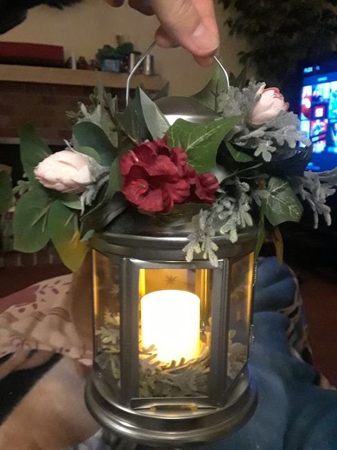 Bridesmaid lantern bouquet 3