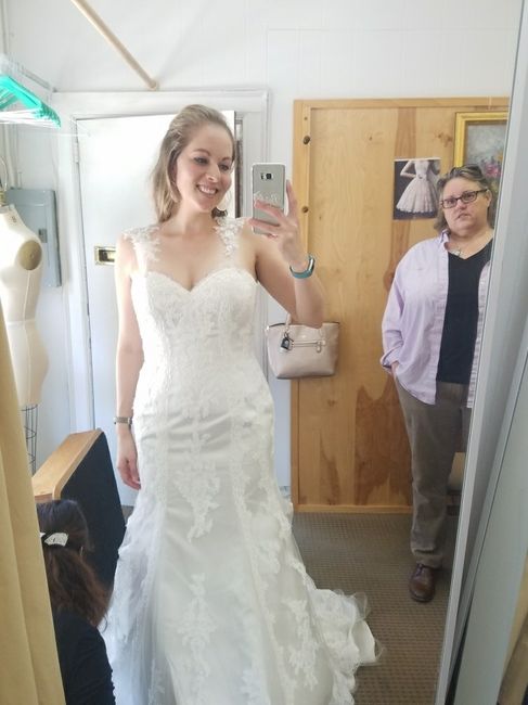 *Almost* final dress alterations - pics!