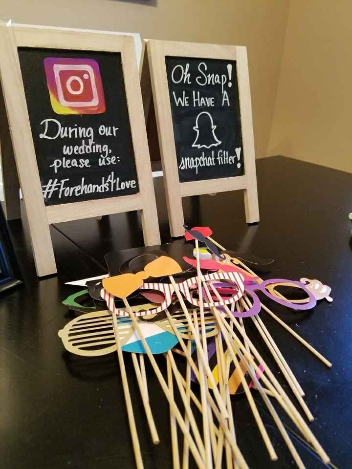 My bridesmaid is amazing - DIY pics wedding signs