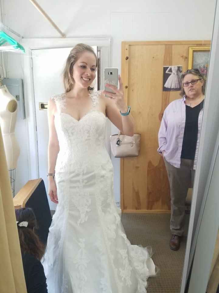 *Almost* final dress alterations - pics!