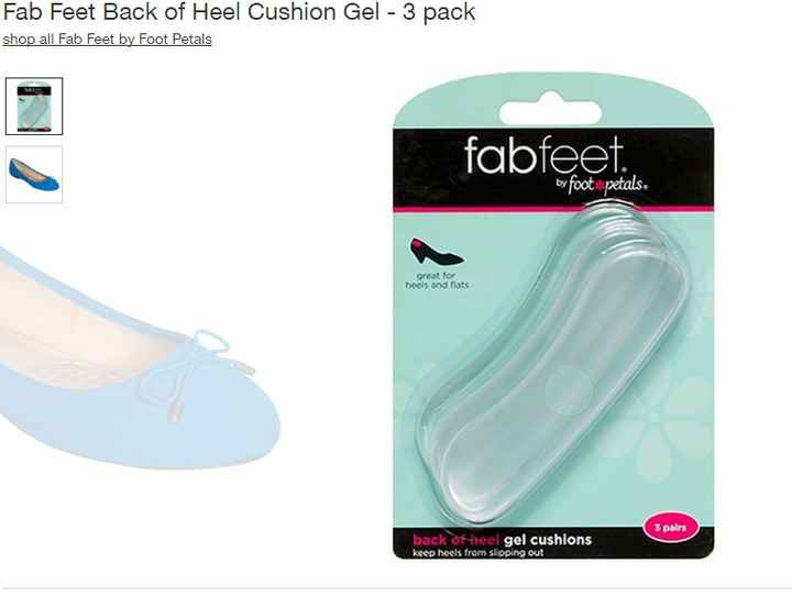 Heel pads for heels?