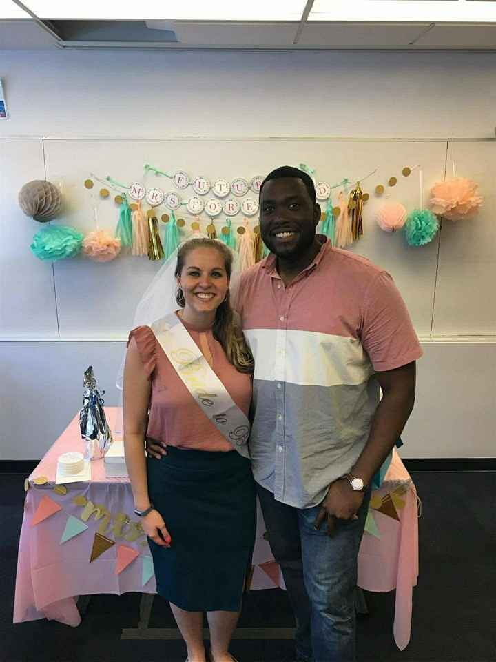 SURPRISE Work Shower, with an extra surprise thrown in (pic heavy)