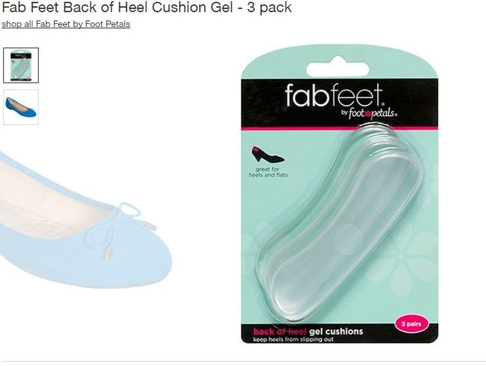 Heel pads for heels?