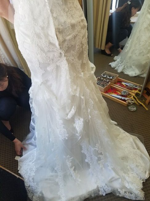 *Almost* final dress alterations - pics!