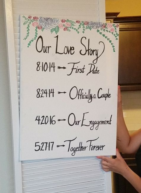 DIY Here comes the bride