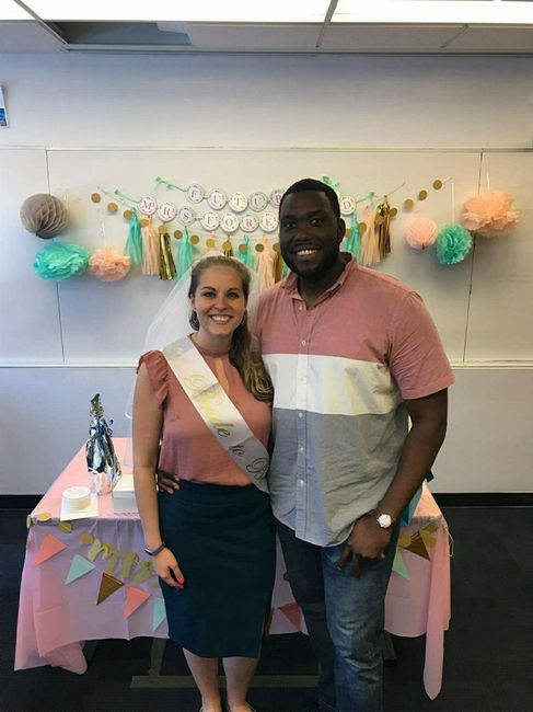 SURPRISE Work Shower, with an extra surprise thrown in (pic heavy)